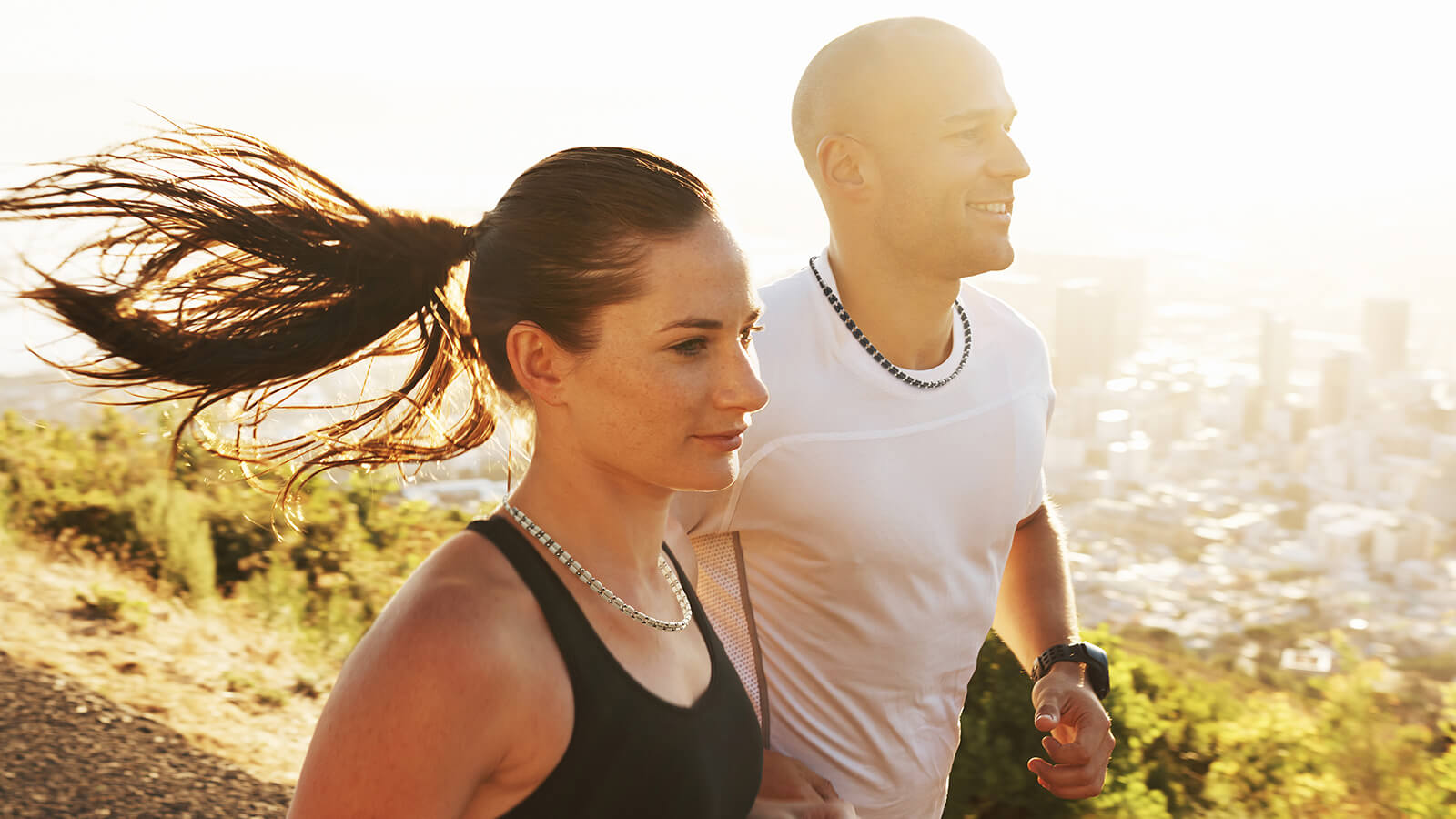 ランニング ネックレス