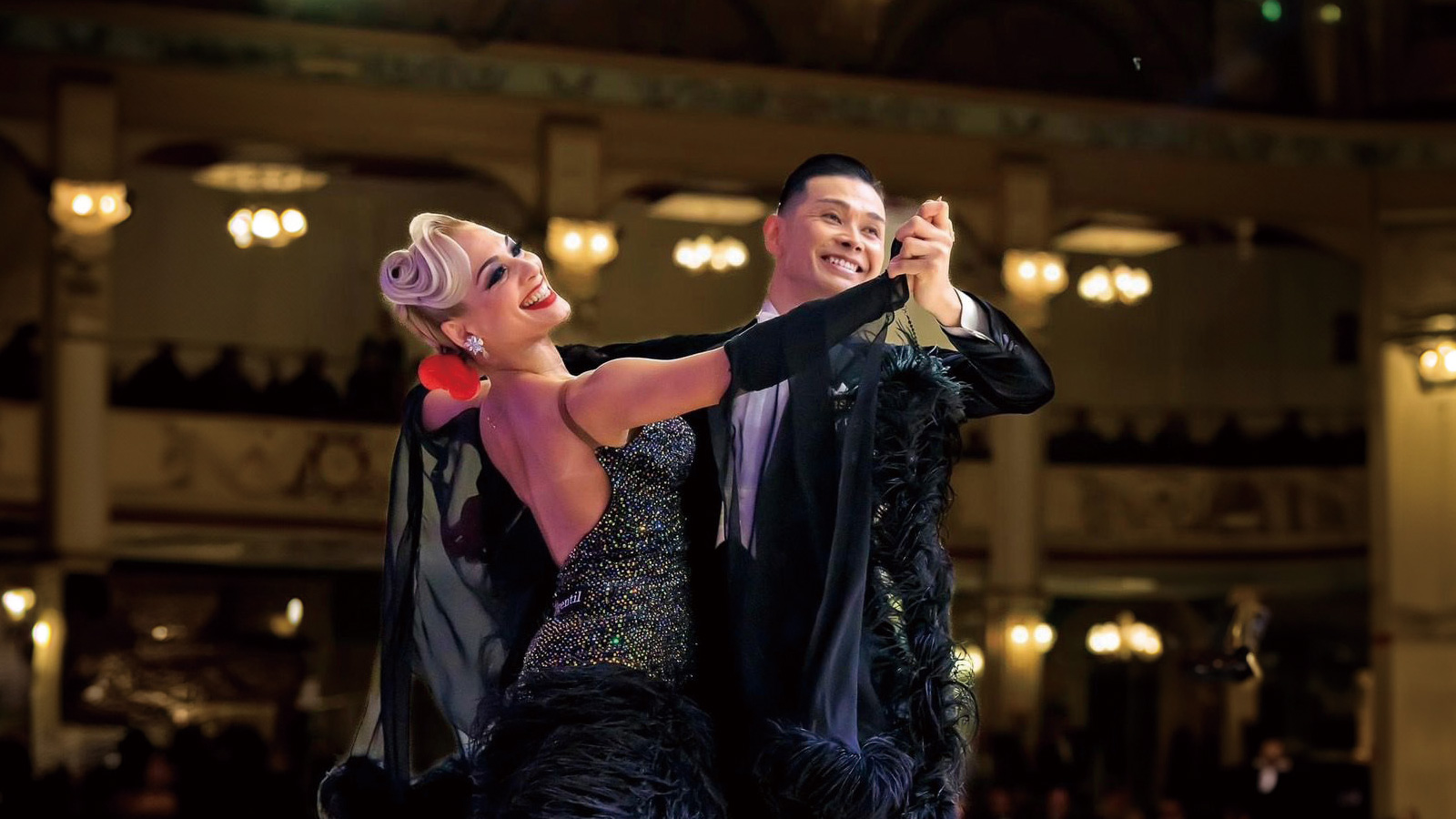 社交ダンス 福田裕一＆エリザベス・グレイ組